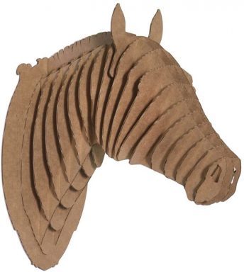 faux farm animal mounted horse head