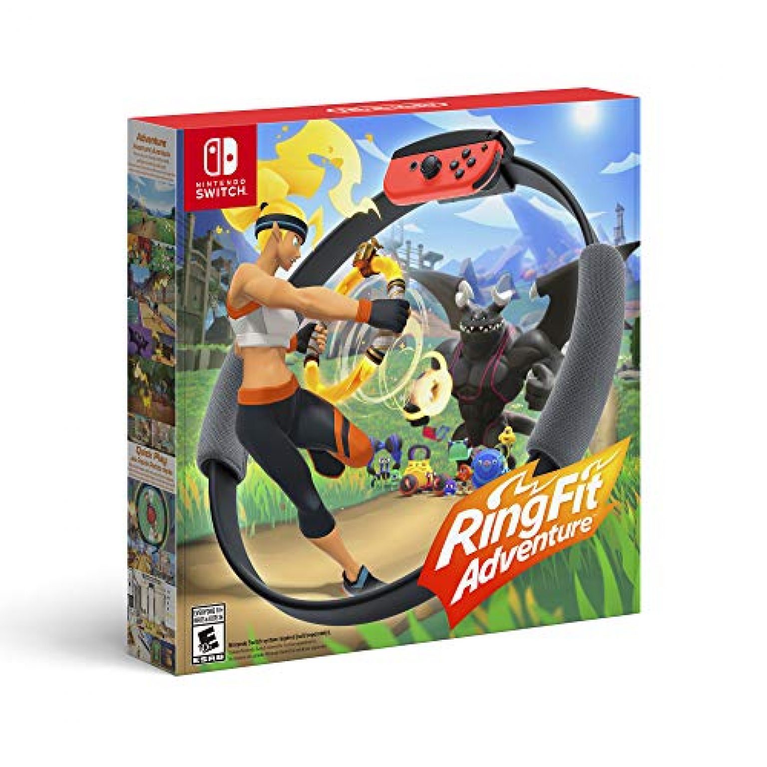 Ring Fit Adventure Nintendo Switch Fitness & Exercise Game Yinz Buy