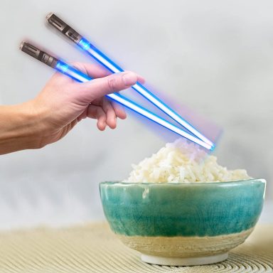 where to buy lightsaber chopsticks blue led glowing chop sabers