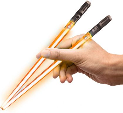 where to buy lightsaber chopsticks chop sabers orange led glowing