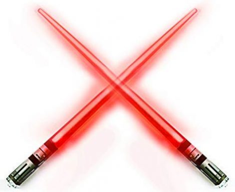 where to buy lightsaber chopsticks red led glowing darth vader