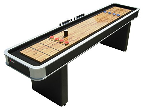 atomic 9 ft shuffleboard table for home indoor use yinzbuy