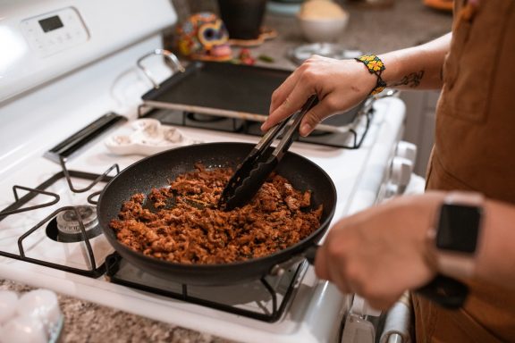 how to build a taco bar at home taco meat cooking