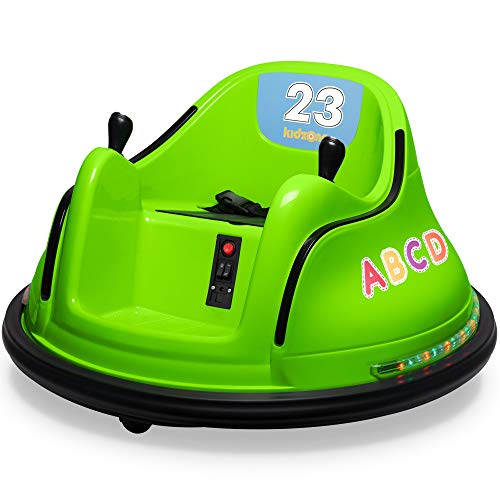kidzone bumper car 360 spinning electric toy car for kids yinzbuy