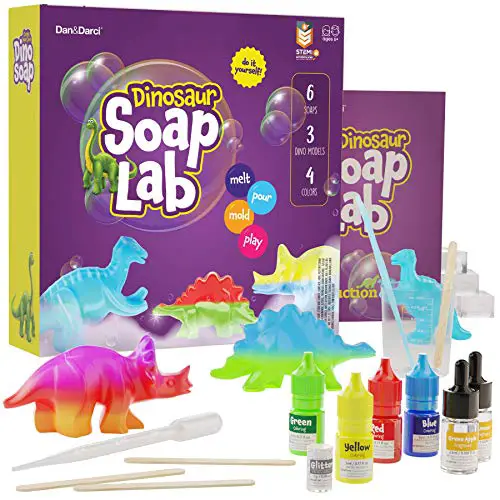 dino soap making kit homemade crafts for kids yinzbuy