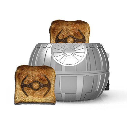 star wars death star toaster tie fighter toast uncanny brands kitchen appliance yinzbuy
