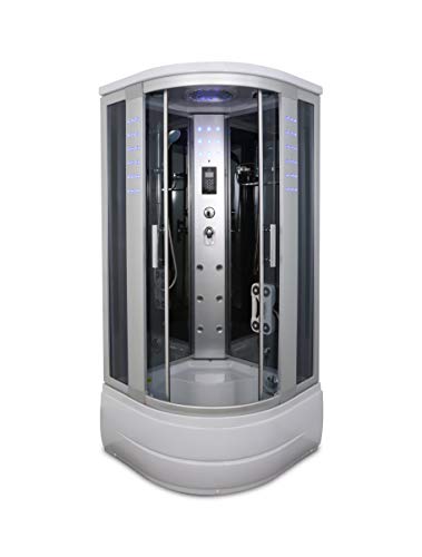 steam shower enclosure corner bathroom remodel luxury spa kit yinzbuy