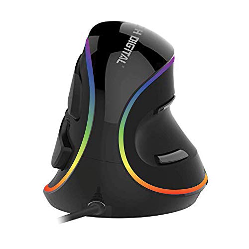 vertical mouse j-tech digital ergonomic led gaming mouse yinzbuy