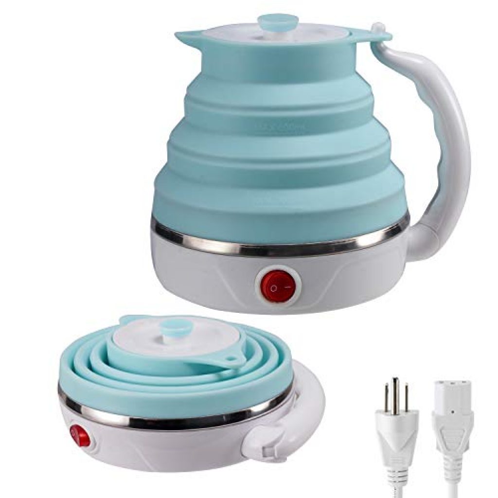 Travel Tea Kettle Small and Portable for Hot Drinks on
