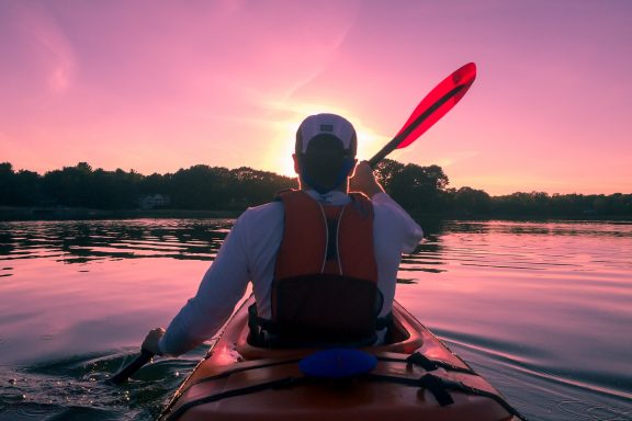 wear a life vest when kayaking or canoeing for safety