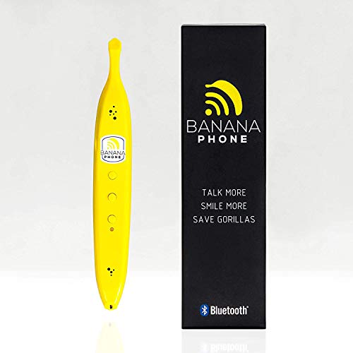 bluetooth banana phone handset the phone with a peel for android or iphone yinzbuy