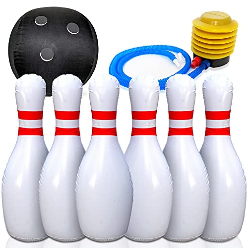 Giant Inflatable Bowling Set - Best Backyard Bowling Family Fun - Yinz Buy