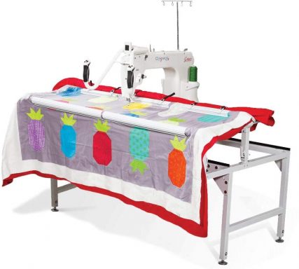 freestanding machine quilting long arm sewing machine