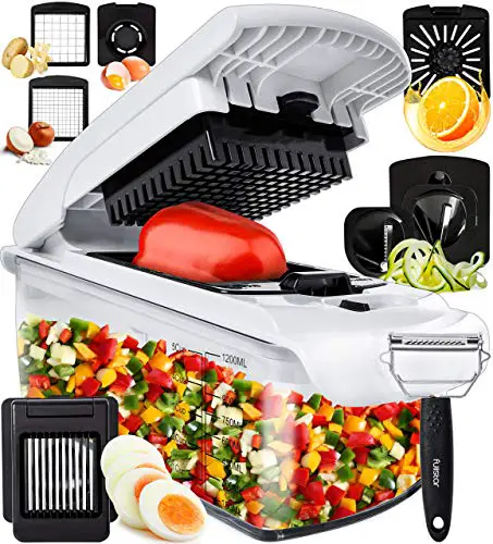 fullstar food chopper quick and easy vegetable chopper cutter and dicer yinzbuy