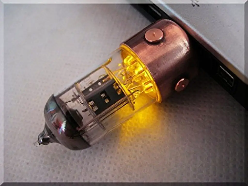 radio tube usb flash drive 64gb steampunk radio vacuum tube design yinzbuy