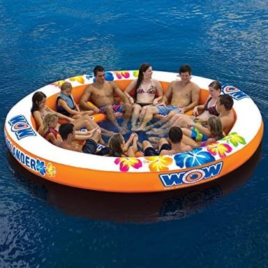 WOW watersports party stadium sized raft for 12 people