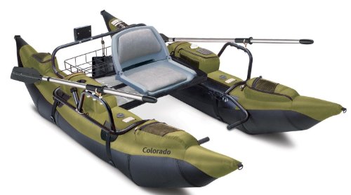colorado pontoon boat inflatable fishing boat with oars and fishing gear accessories yinzbuy