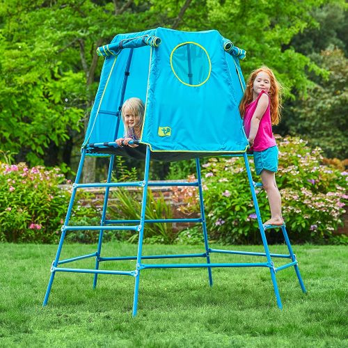 jungle gym climber and platform tent tp toys wilderness explorer for children and toddlers yinzbuy