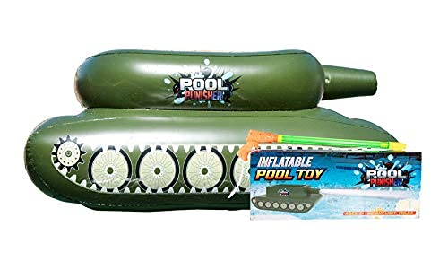 pool punisher inflatable tank pool float with working water cannons yinzbuy