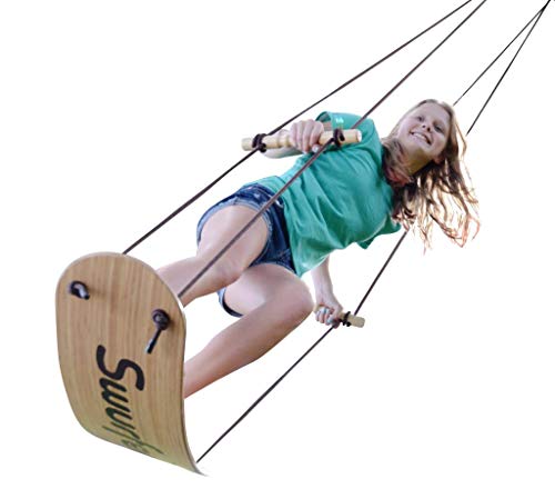 swurfer swing backyard skateboard surfing tree swing yinzbuy