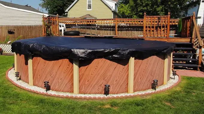 winterize cover and protect your above ground pool to extend life expectancy