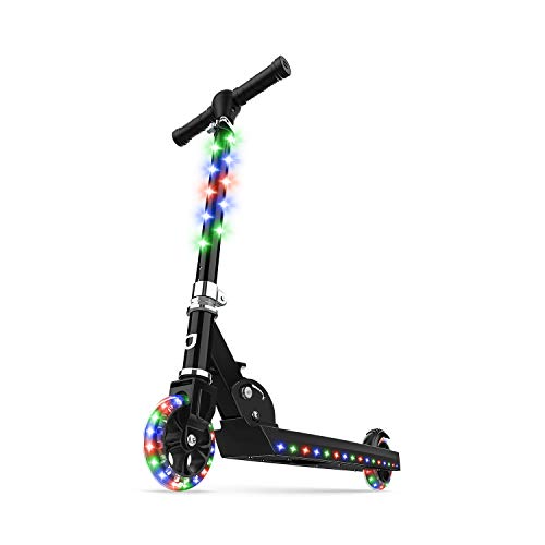 kick scooter for kids jetson jupiter with led lights for safety yinzbuy