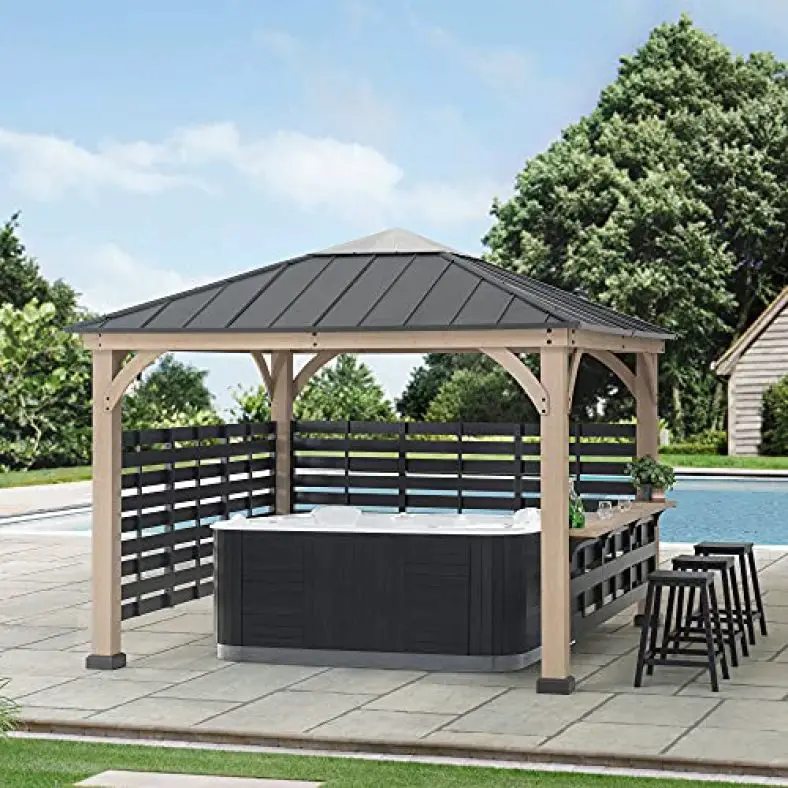 The Best Hot Tub Gazebo Enjoy Privacy and Comfort Yinz Buy