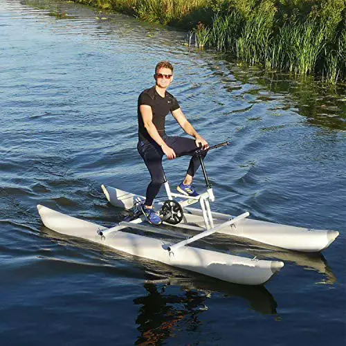 bike boat pontoon cycle boat for ponds rivers and lakes yinzbuy