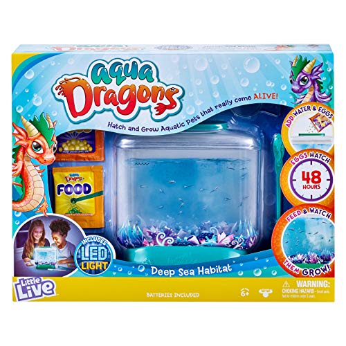 little live aqua dragons deep sea habitat with led lights yinzbuy