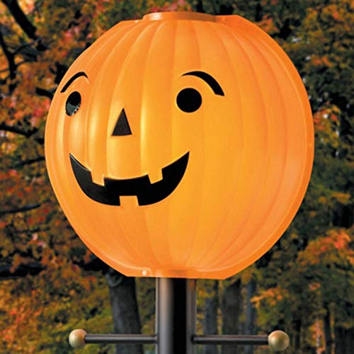 pumpkin lamp post cover quick change seasonal decoration light cover yinzbuy