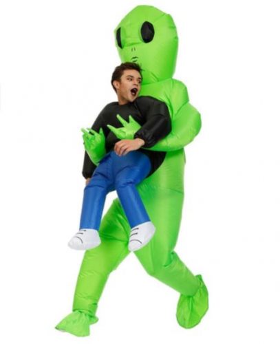 Inflatable Alien Abduction Costume - A Halloween Kidnapping - Yinz Buy