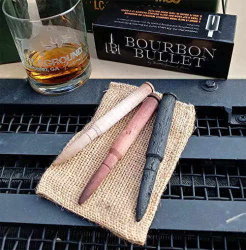bullet whiskey stave set for bourbon and liquor yinzbuy