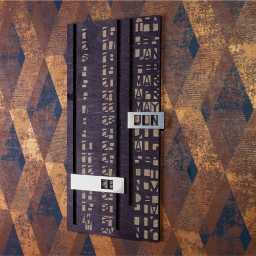 cryptic calendar number and month illusion wall art yinzbuy