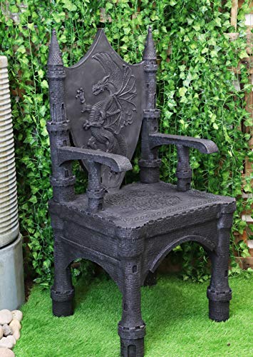 dragon throne chair medieval seat with modern materials yinzbuy