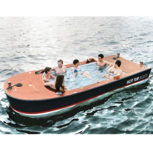 Hot Tub Boat - Float and Relax in this Jacuzzi Electric Boat! - Yinz Buy