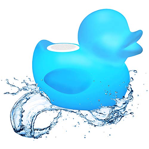 floating duck speaker waterproof bluetooth pool speaker with 7 led lights yinzbuy