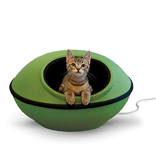 heated pet bed thermo-mod 22 inch pod for cats or small dogs yinzbuy