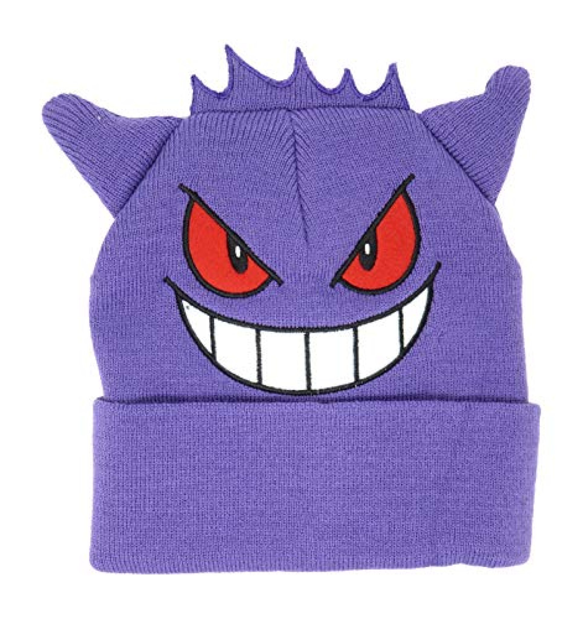 Gengar Beanie Hat with Ears for Ghost Pokémon Trainers - Yinz Buy