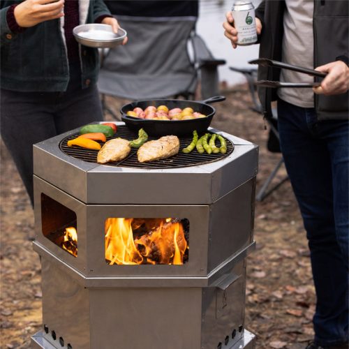 hot ash stove portable rover pizza oven smokeless fire pit yinzbuy