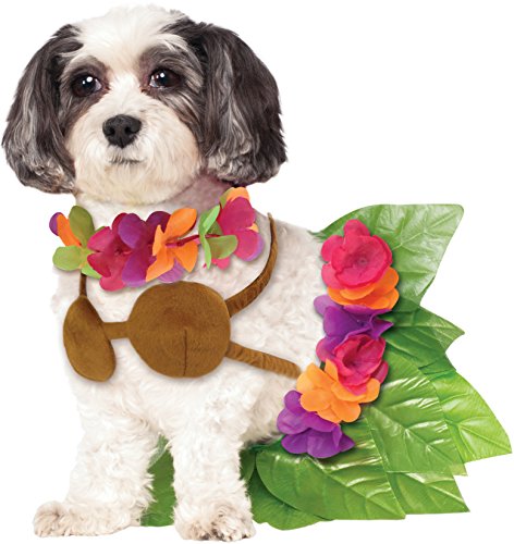 hula girl pet costume halloween outfit for dogs yinzbuy
