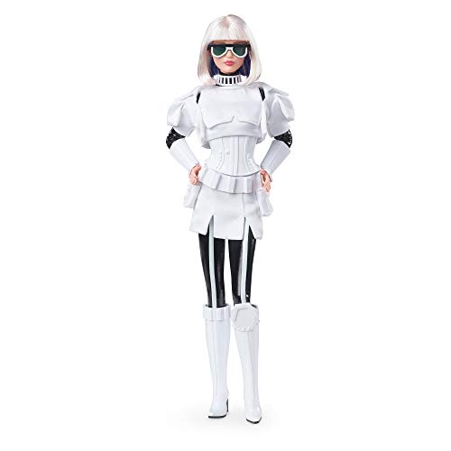 stormtrooper barbie doll star wars collector's edition toy yinzbuy