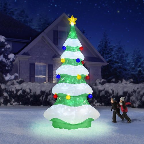 15' Giant Christmas Tree Inflatable - Your Holiday Lightshow! - Yinz Buy