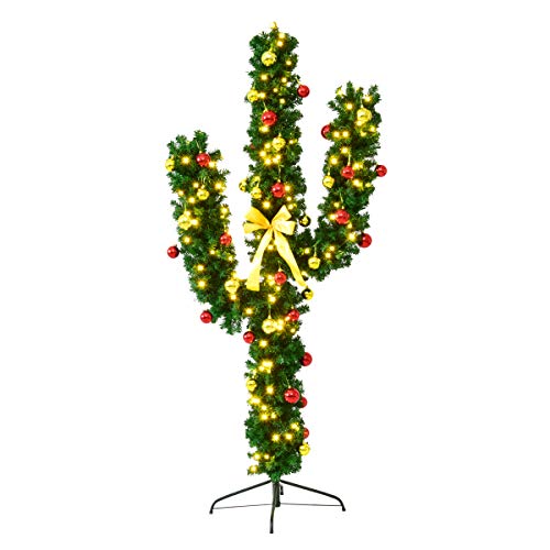 cactus christmas tree saguaro holiday decoration yinzbuy