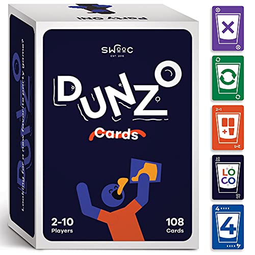 dunzo card game drunk uno drinkng game yinzbuy