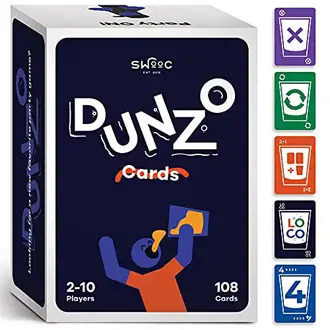 Dunzo Card Game The Drinking Game For College And Parties Yinz Buy