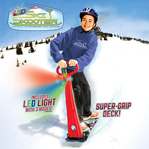 ski scooter original led snowboard sled scooter for winter yinzbuy