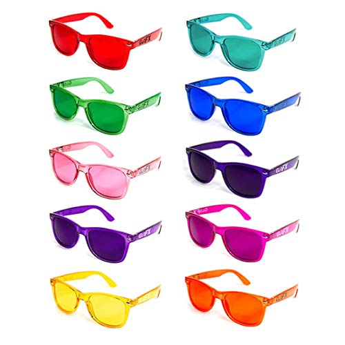 glofx color therapy glasses 10 pack of chromatherapy frames yinzbuy