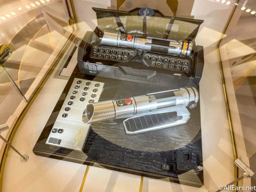 galactic starcruiser halcyon legacy lightsaber in chandrila collection case