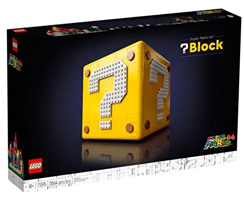 lego mario 64 block super mario question mark kit 71395 yinzbuy