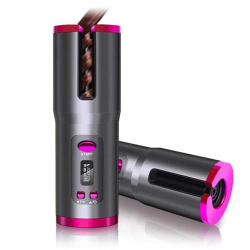 automatic hair curler wireless curling iron for wavy look yinzbuy